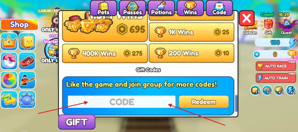 How to redeem Kayak Racing codes