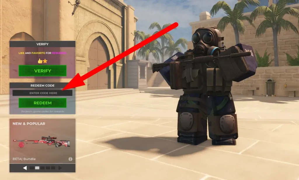 How to redeem BloxStrike codes