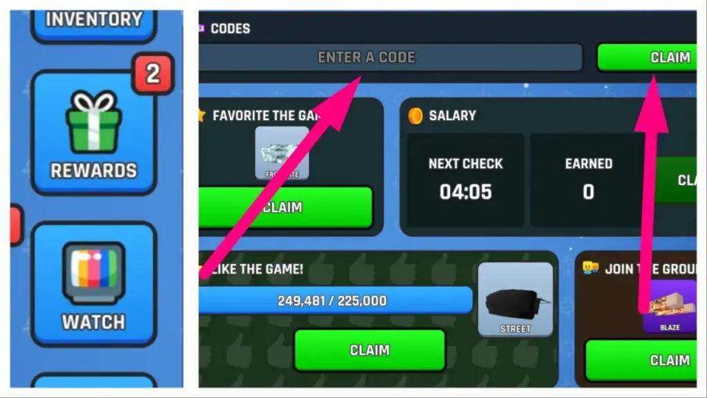 How to redeem Combat Arena Codes