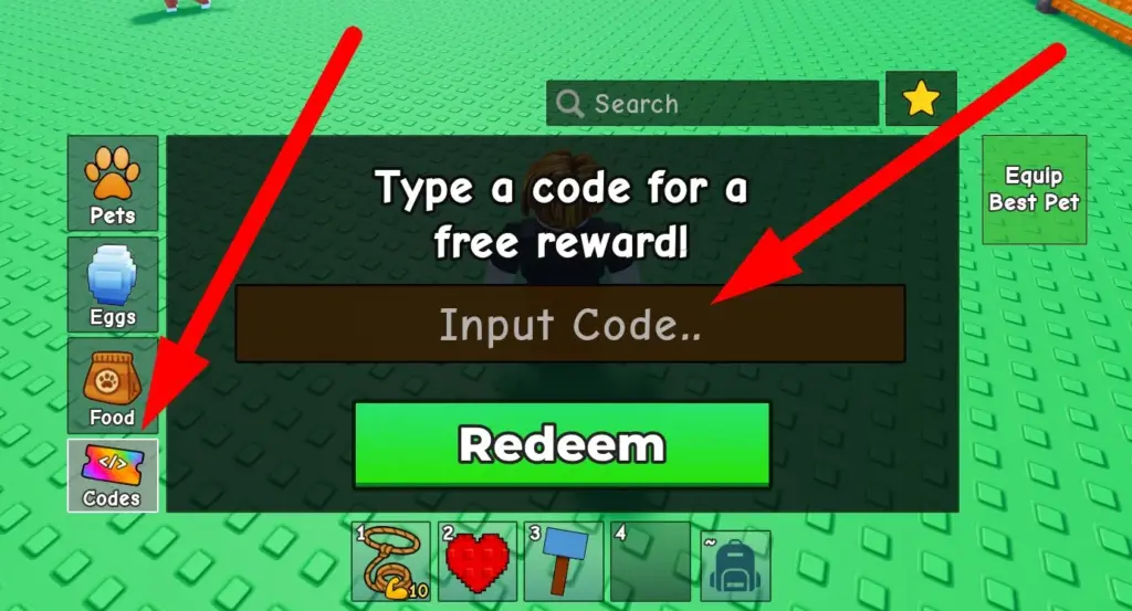 How to redeem Catch And Tame codes