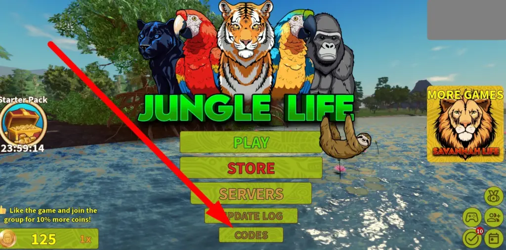 How to redeem Jungle Life codes