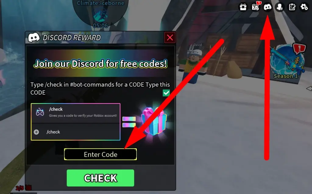 How to redeem Spear Fishing Codes