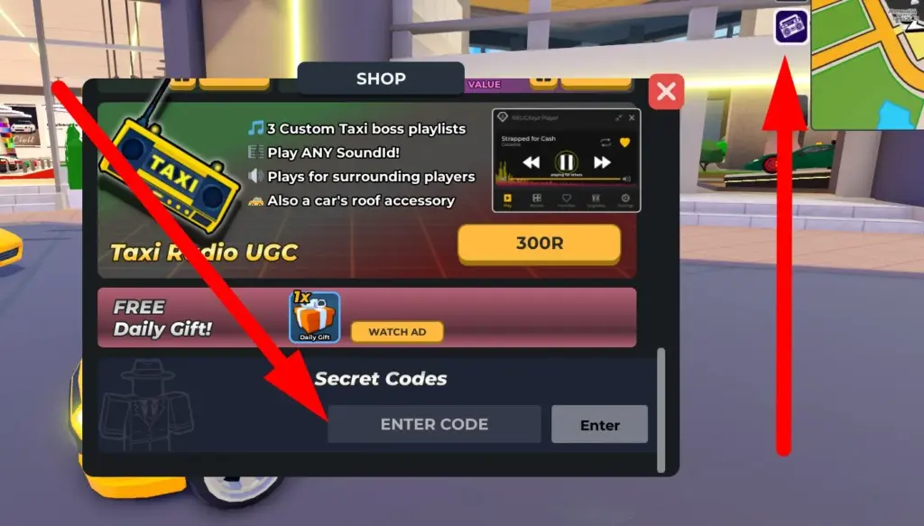 How to redeem Taxi Boss codes