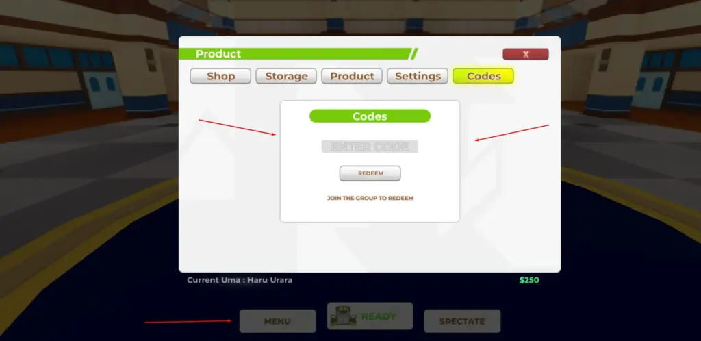 How to redeem Uma Racing codes