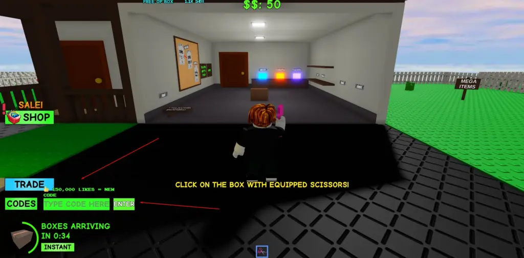 How to redeem Yard Sale codes