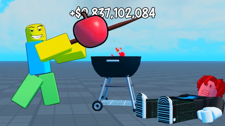 Human BBQ Roblox Promo Image